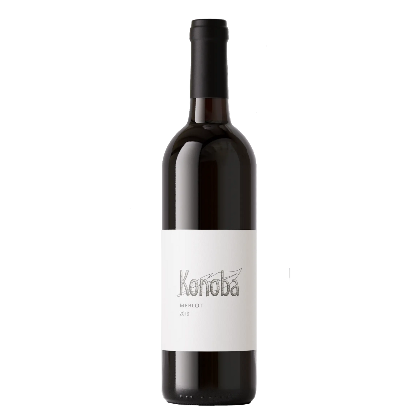 Flasche 2021 Konoba Merlot kroatischer Rotwein von Vizzulin Weingut